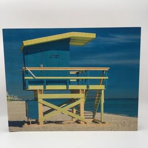 Walnut Hollow Lifeguard Hut Blue 11x14
